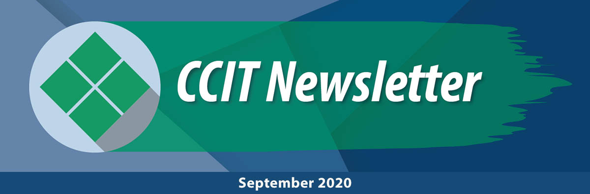 CCIT Newsletter - September 2020