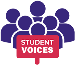 Student Voices Sign