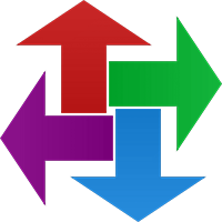 4 arrows all pointing in different directions to present a choice