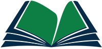 Open Book using blue and green colors
