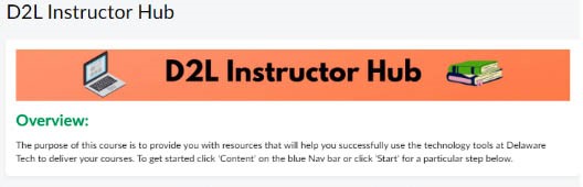 Instructor hub Banner