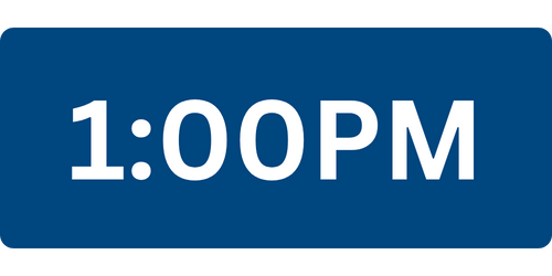 1:00PM